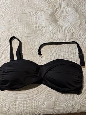 Black Strapless Convertible Bikini Top - Women Intimates